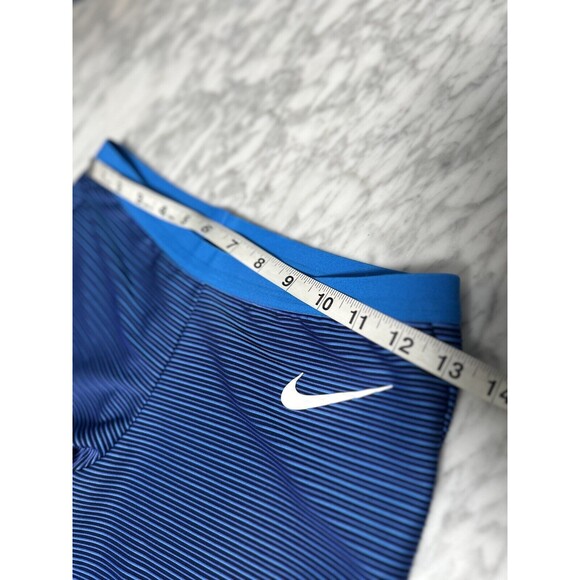 Women’s Nike Pro Elite Track & Field Shorts AO8486-000 Blue Made In USA Medium - Picture 8 of 8